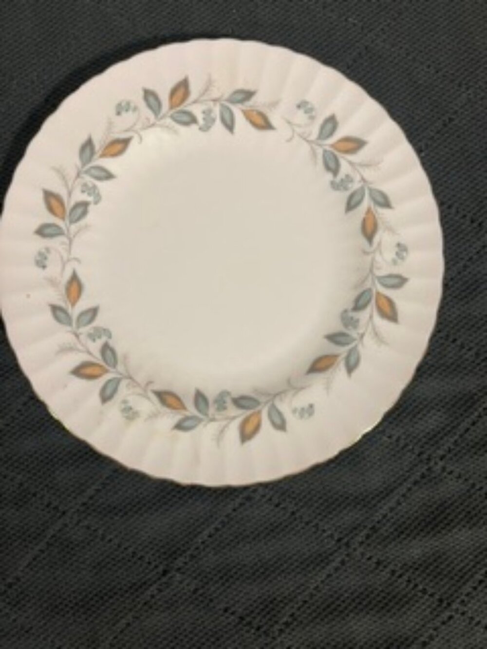 two Vintage Paragon "Monique" Bone China Bread & Butter Plate - 6" 